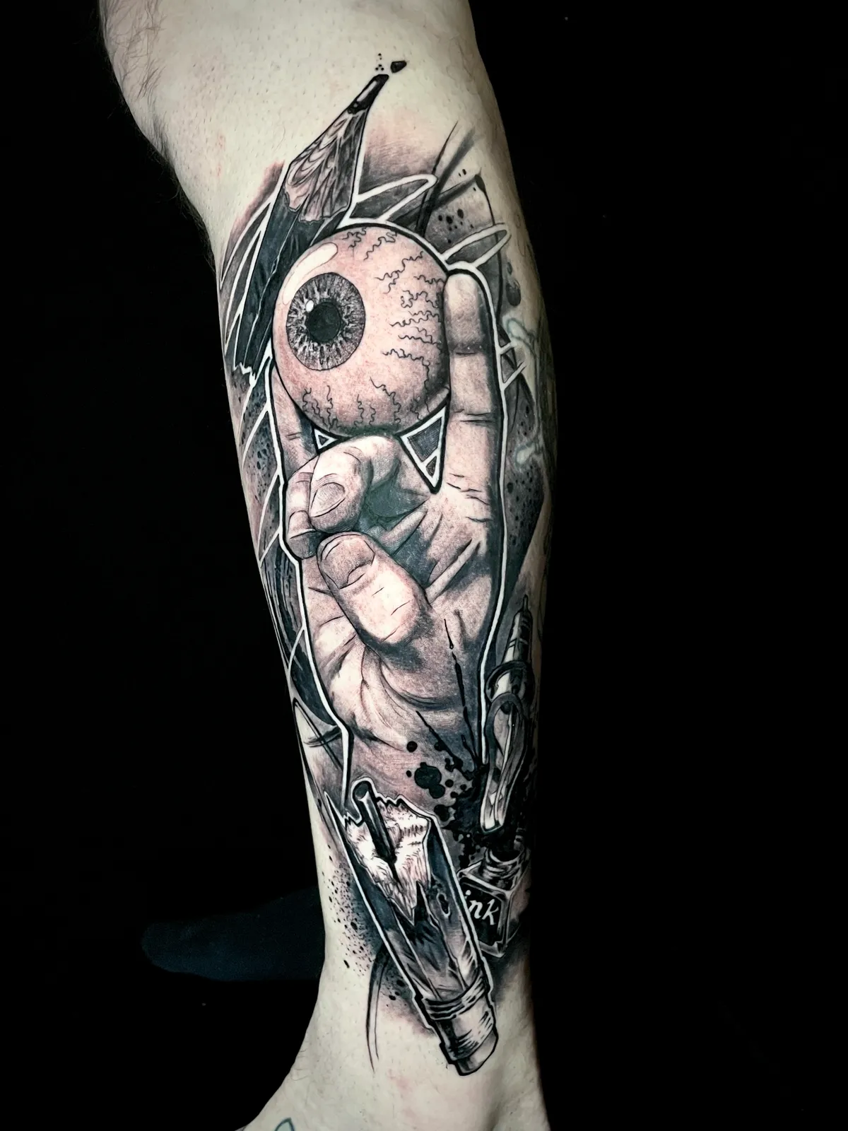 Fine detail tattoo Madrid artist